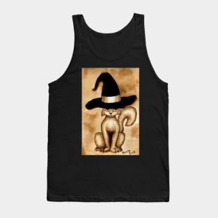 Witch cat Tank Top